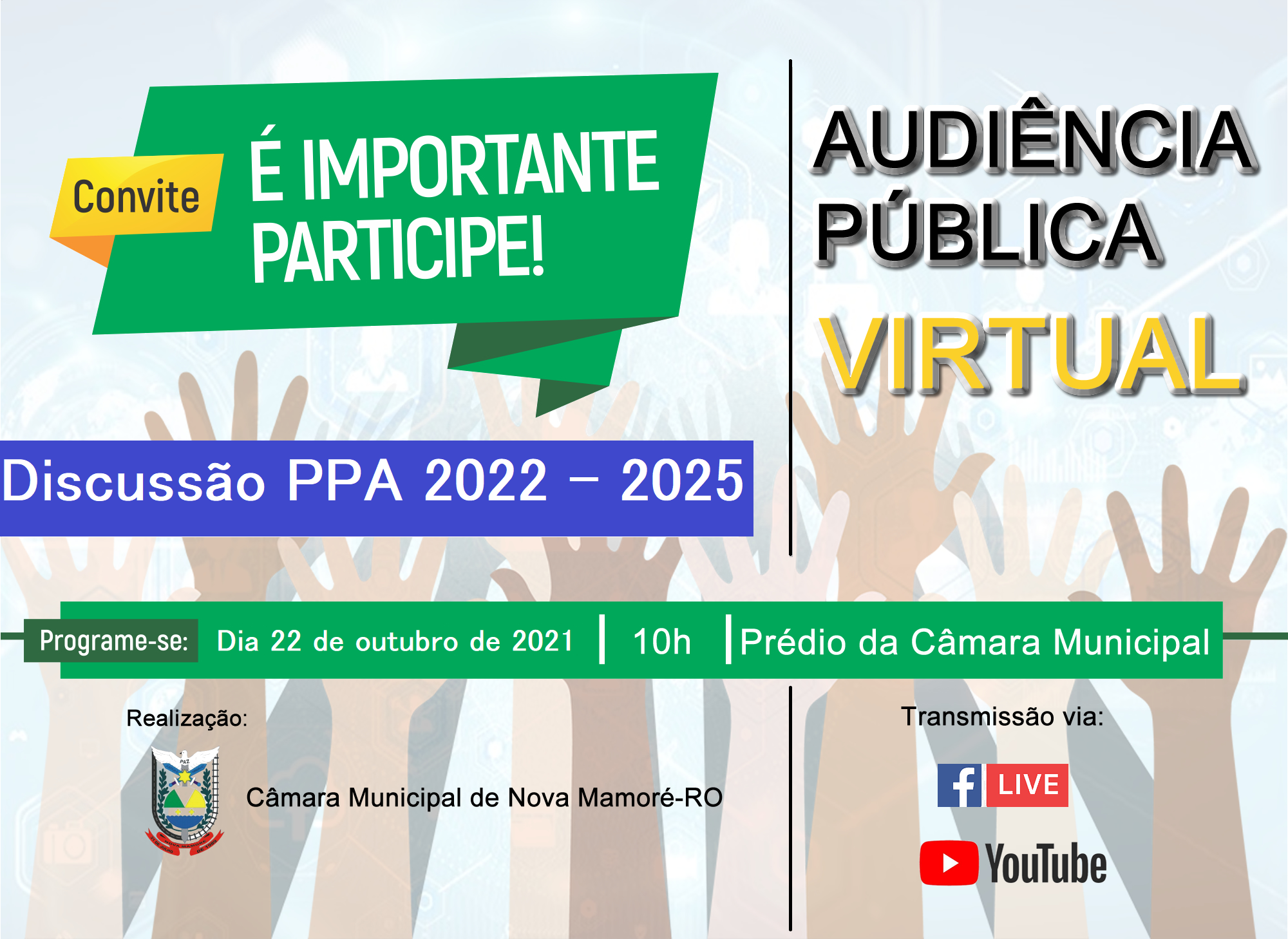 Audiência Pública PPA 2022-2025