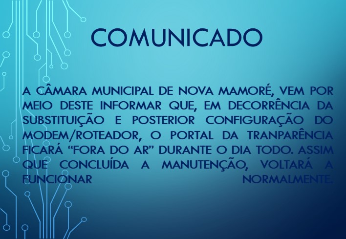 COMUNICADO I