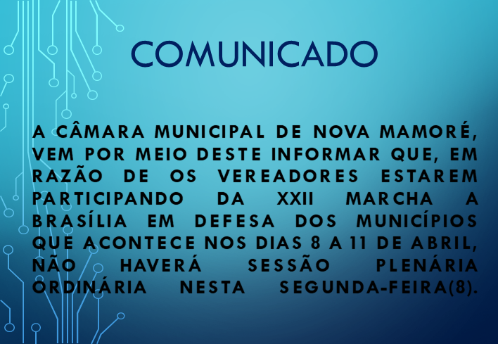 COMUNICADO III