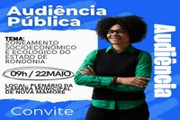 Convite: Audiência Pública sobre o Zoneamento Socioeconômico e Ecológico do Estado de Rondônia