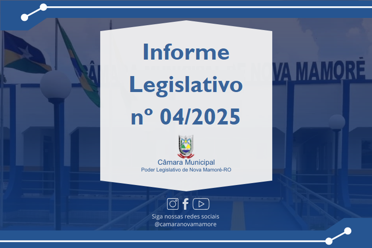 Informe Legislativo nº 04/2025
